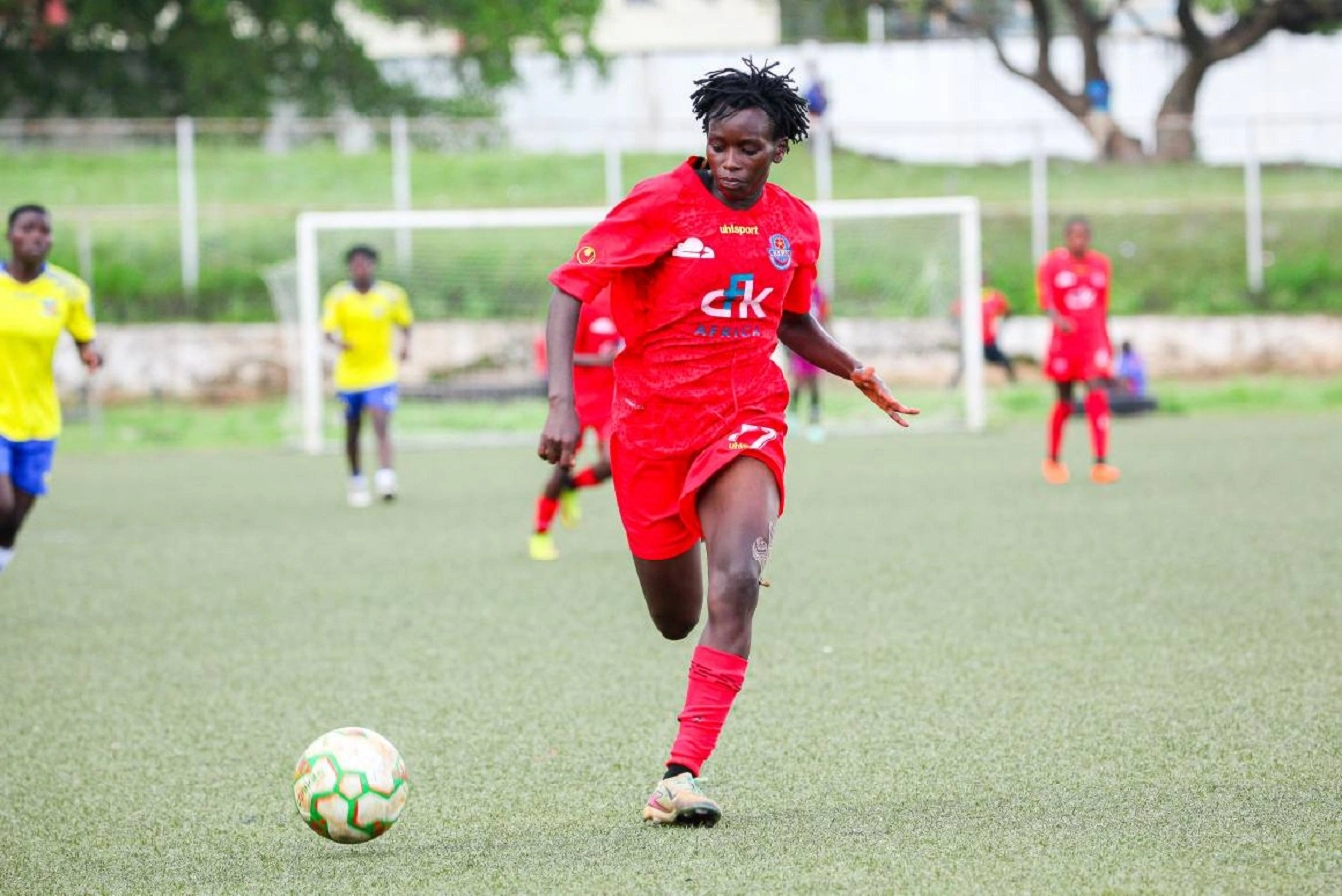 The inspiring journey of Faith Mboya, from her grassroots beginnings to becoming a dominant force in Kenyan women's football. She has conquered two leagues in a single season with goals.