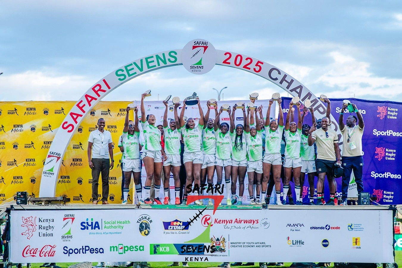 The Kenya Lionesses’ triumph at the Safari Sevens was powered by their disciplined drift defence, expansive wide attack, and relentless hard work, showcasing a tactical blend.
