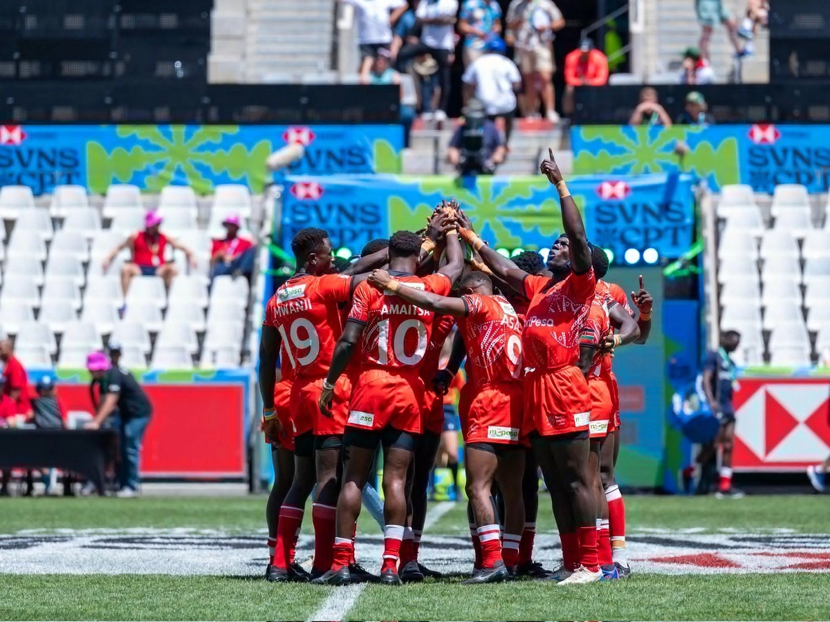 Kenya 7s secures a 7th place finish at the HSBC Cape Town series with a commanding 32-17 win over Great Britain. Read highlights of their improved performance