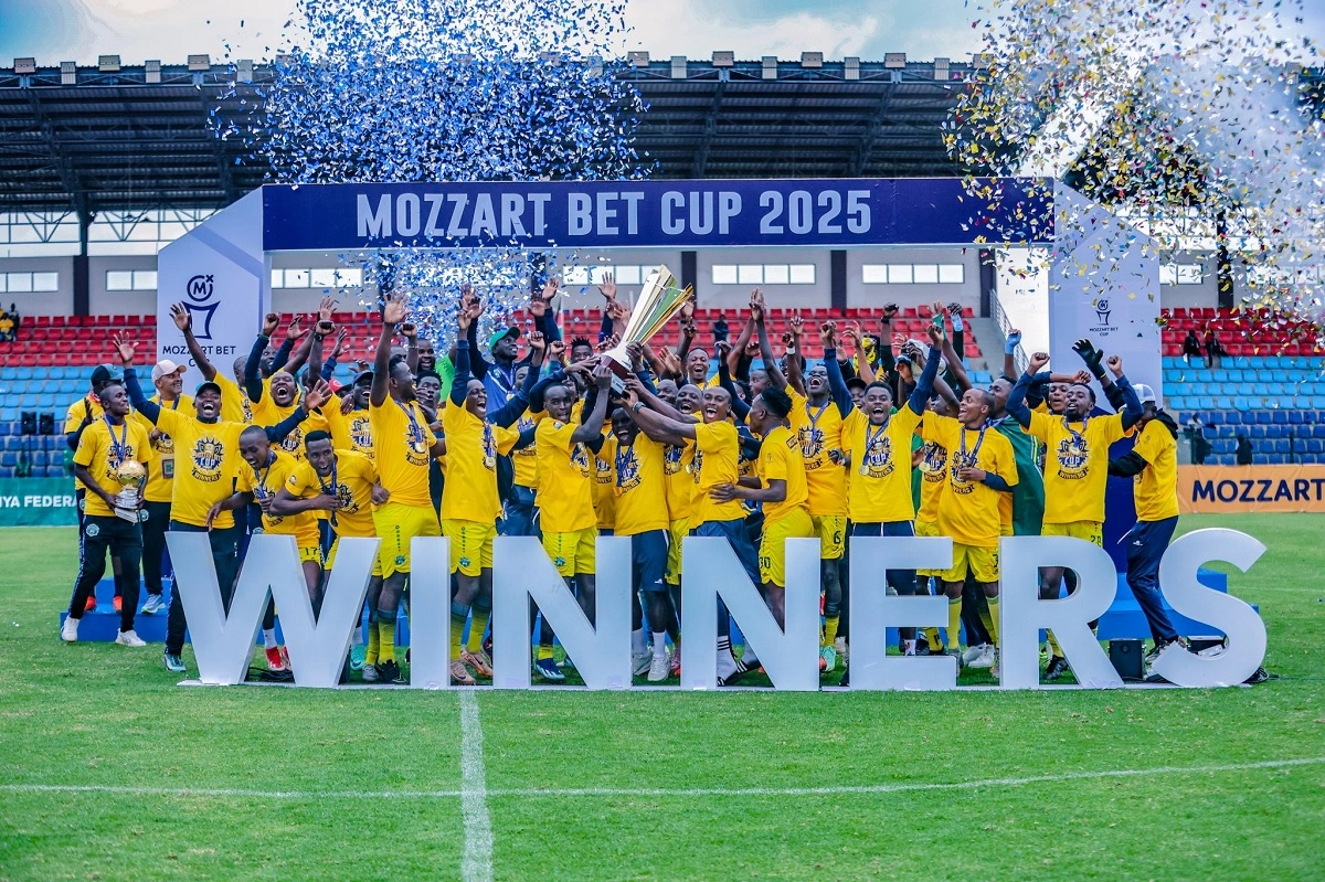 Nairobi United FC stuns Gor Mahia 2-1 to win the Mozzart Bet Cup, sealing a historic CAF Confederation Cup spot! Witness the fairytale triumph and heroic penalty save.